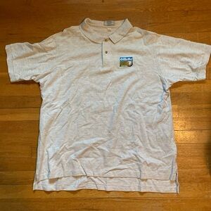 Grey Vintage Gillette Golf polo shirt